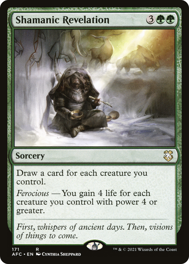 Shamanic Revelation (171) - Forgotten Realms Commander