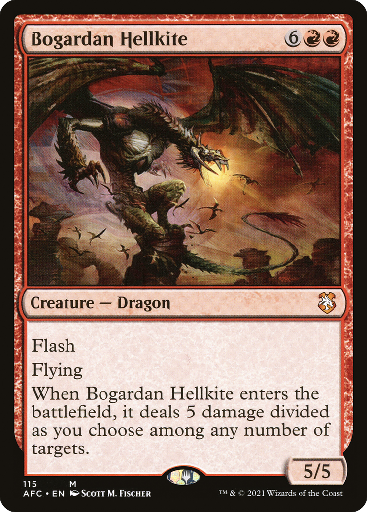Bogardan Hellkite (115) - Forgotten Realms Commander