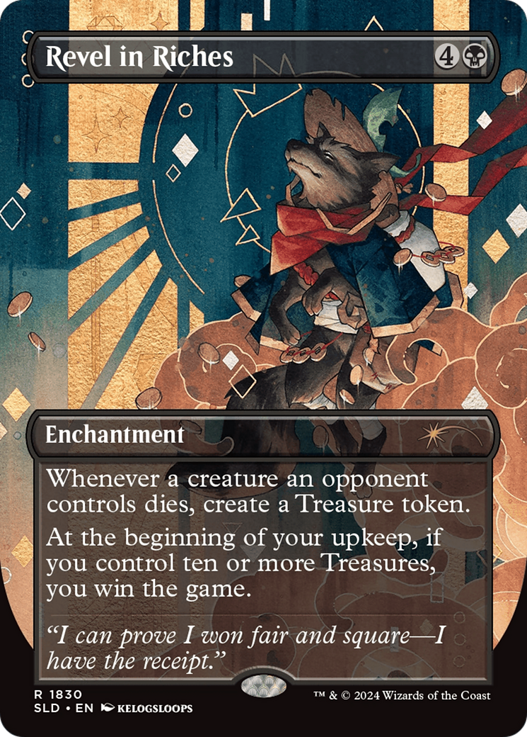 Revel in Riches(Borderless) Foil (1830)