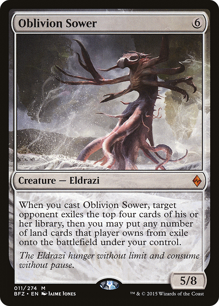 Oblivion Sower (011) Foil - Battle for Zendikar