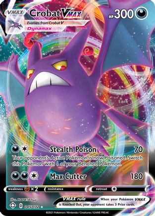 Crobat VMAX (45) Holofoil - Shining Fates