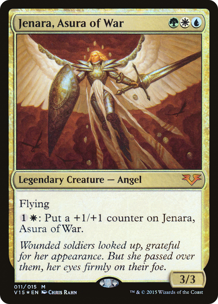 Jenara, Asura of War (011) Foil - From the Vault: Angels