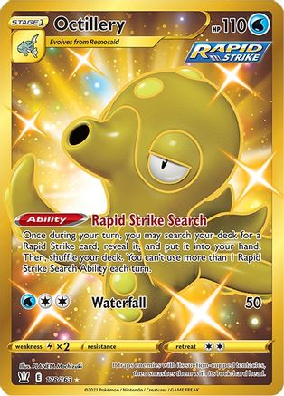 Octillery (Secret) (178) Holofoil - SWSH05 Battle Styles