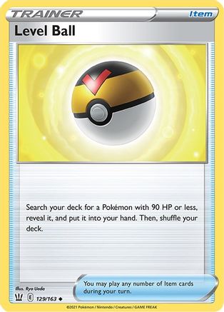 Level Ball (129) Reverse Holofoil - Battle Styles