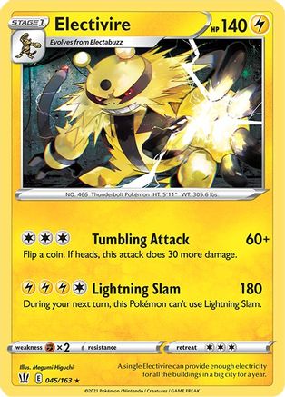 Electivire (45) Reverse Holofoil - Battle Styles