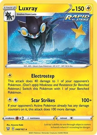 Luxray (48) Reverse Holofoil - Battle Styles