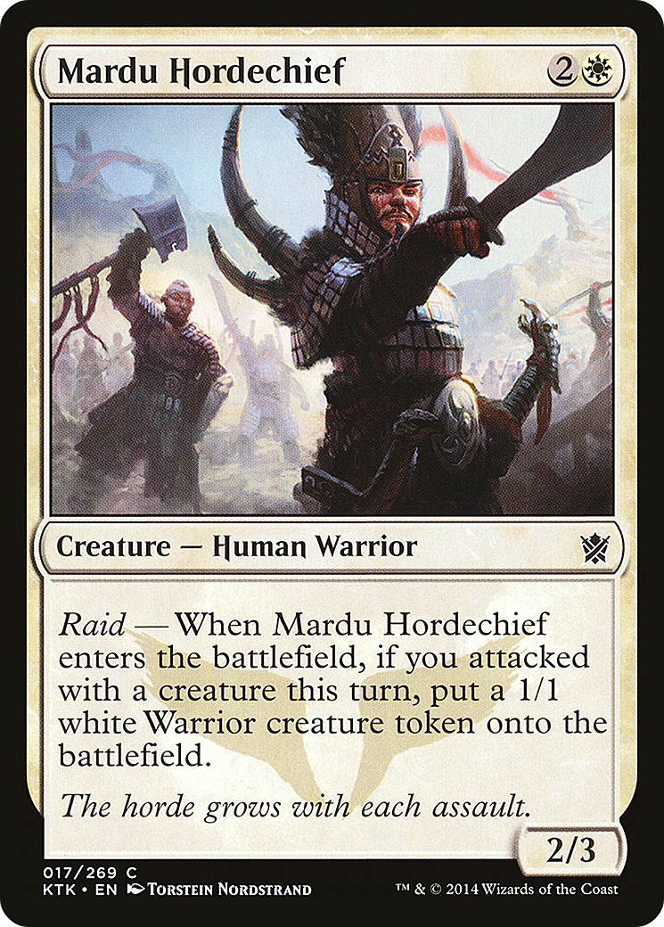 Mardu Hordechief (017) - Khans of Tarkir