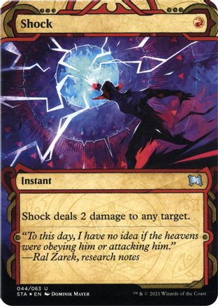 Shock (044) Etched Foil - Strixhaven Mystical Archive