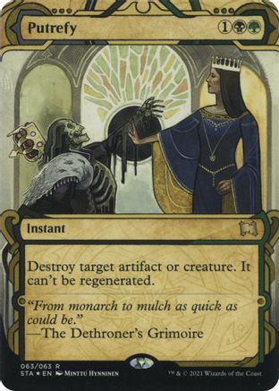 Putrefy (063) Etched Foil - Strixhaven Mystical Archive