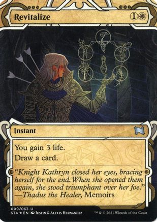 Revitalize (009) Etched Foil - Strixhaven Mystical Archive