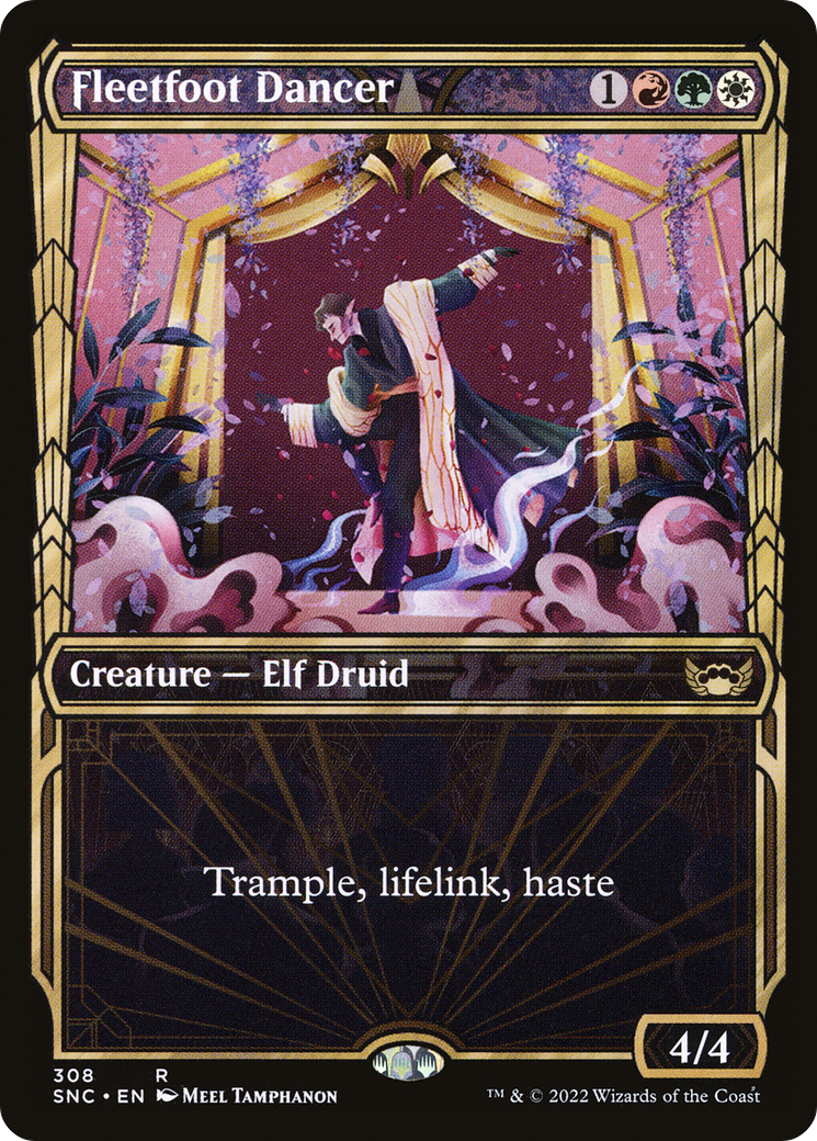 Fleetfoot Dancer (Showcase) (308) Foil - Streets of New Capenna