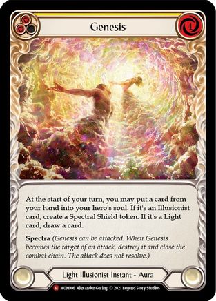 Genesis (MON006) (Unlimited Edition) Rainbow Foil - Monarch