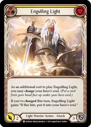 Engulfing Light (Yellow) (MON049) (Unlimited Edition) - Monarch