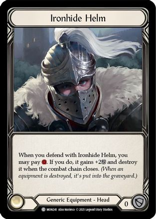 Ironhide Helm (MON241) (Unlimited Edition) - Monarch