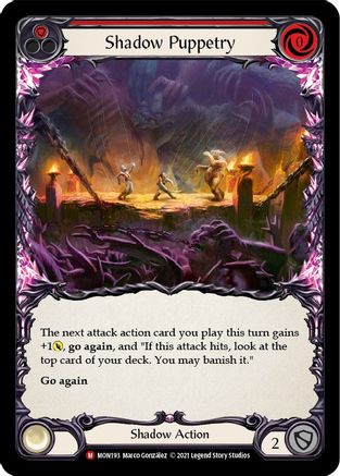 Shadow Puppetry (MON193) (Unlimited Edition) Rainbow Foil - Monarch