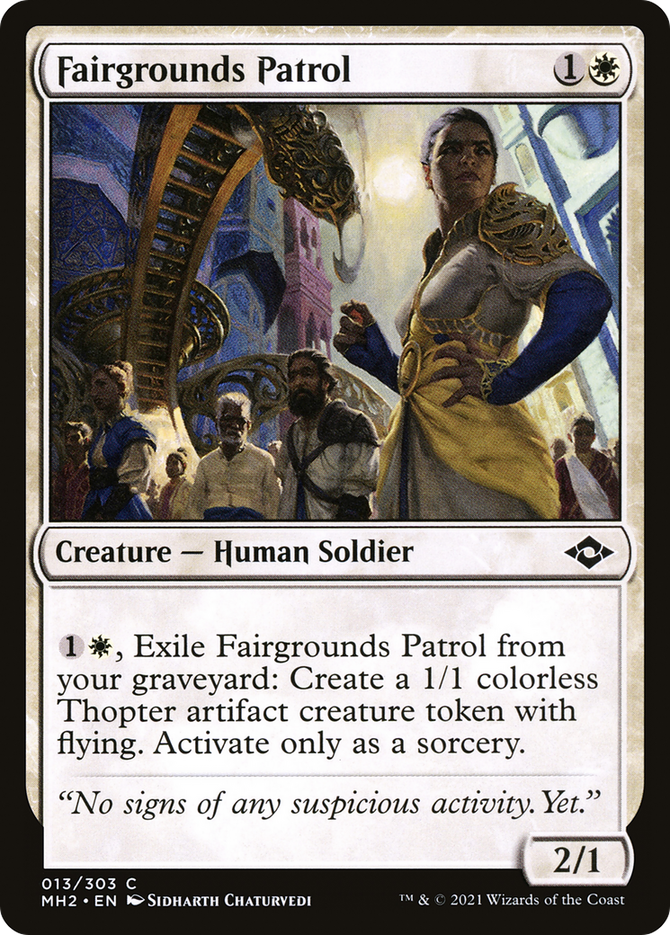 Fairgrounds Patrol (013) Foil - Modern Horizons 2