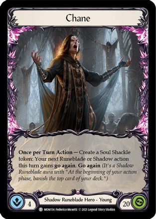 Chane // Chane, Bound by Shadow (MON154) Unlimited Edition - Monarch