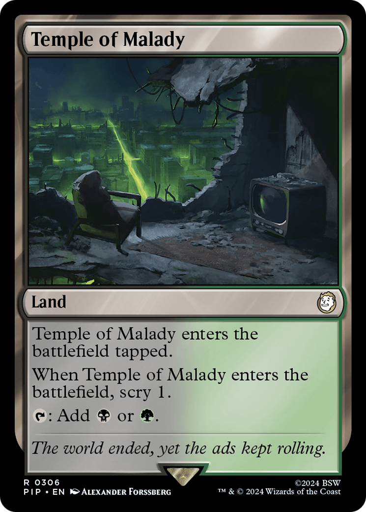 Temple of Malady (306) Foil - Fallout