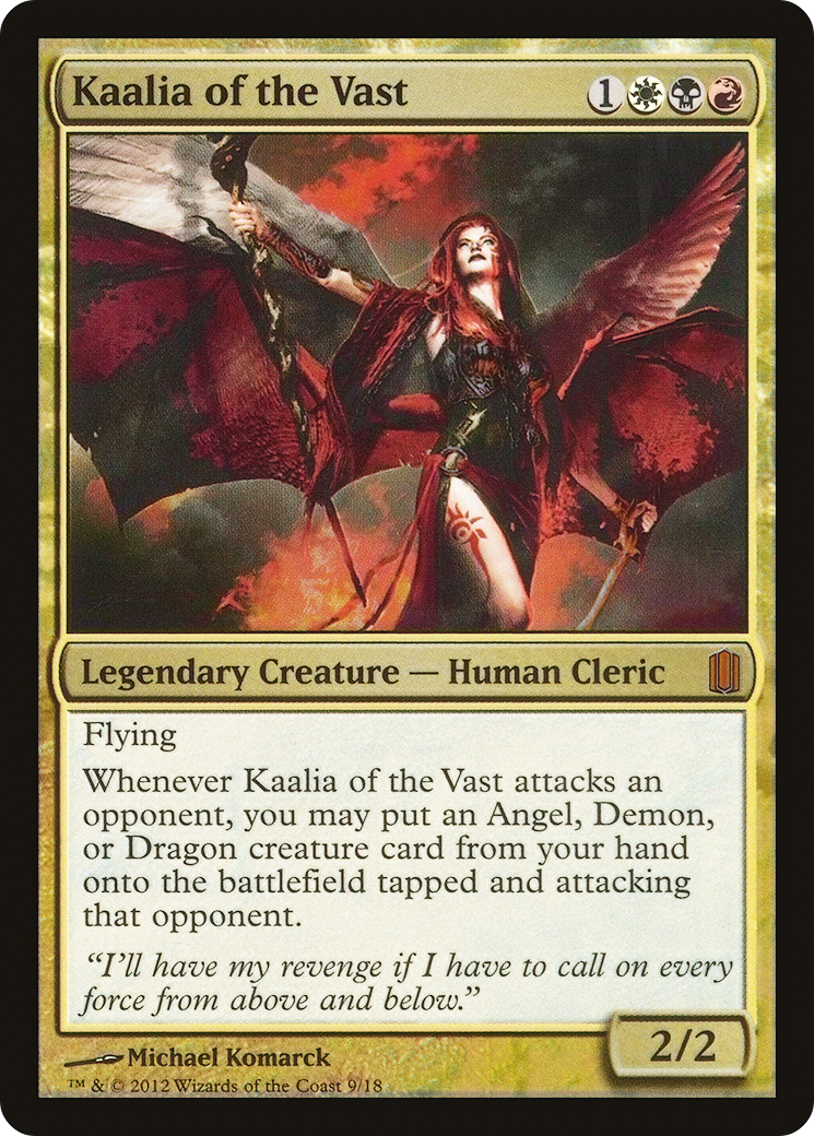 Kaalia of the Vast (009) Foil - Commander's Arsenal