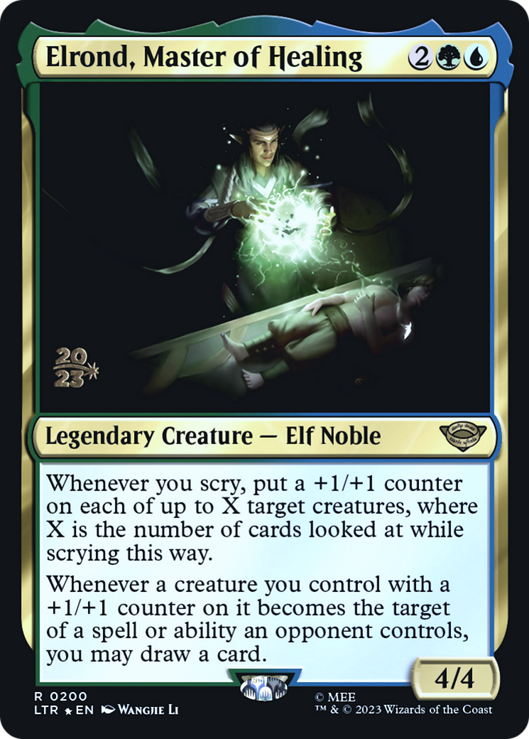 Elrond, Master of Healing (200) Foil - Tales of Middle-earth Promos