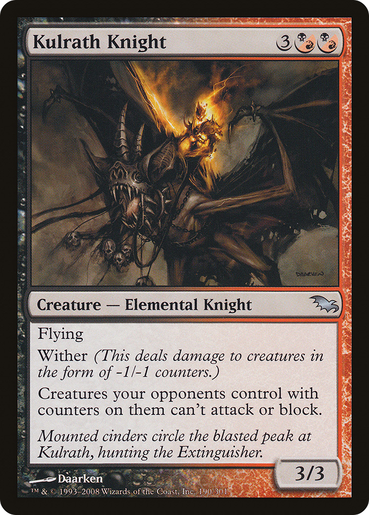 Kulrath Knight (190) Foil - Shadowmoor