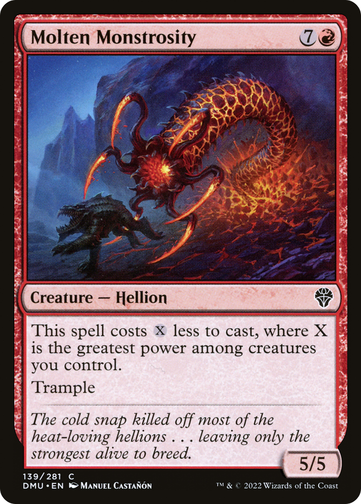Molten Monstrosity (139) - Dominaria United