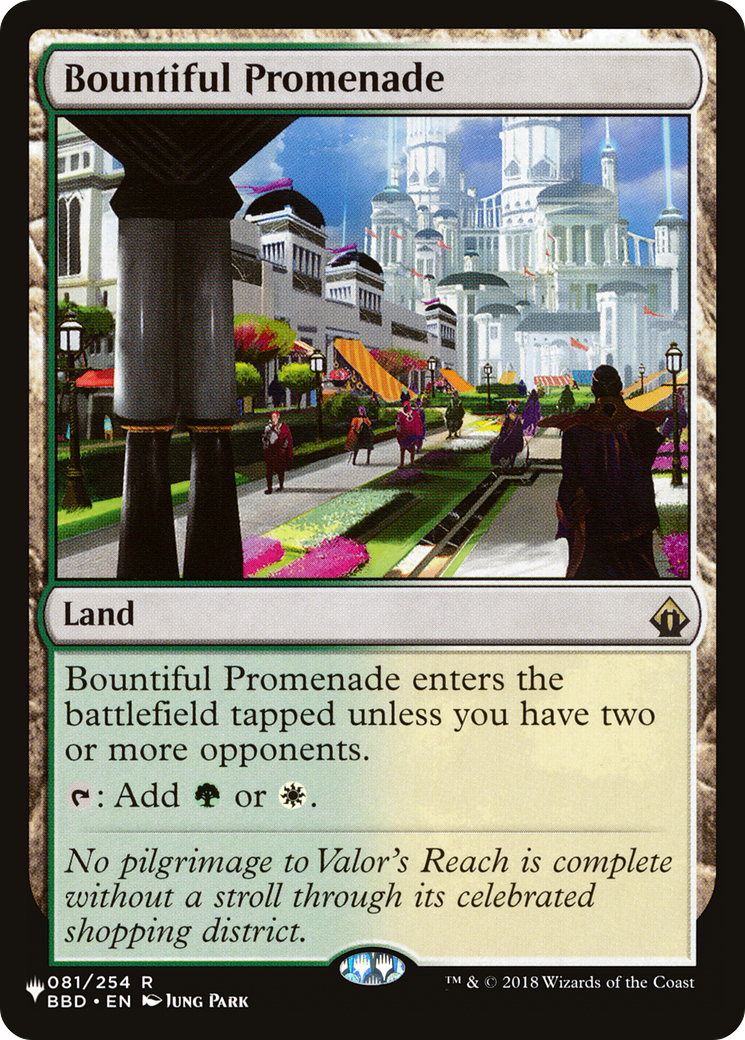 Bountiful Promenade (081/254) - The List Reprints