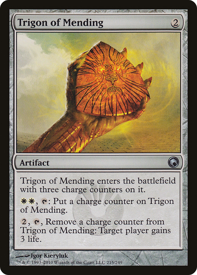 Trigon of Mending (215) Foil - Scars of Mirrodin