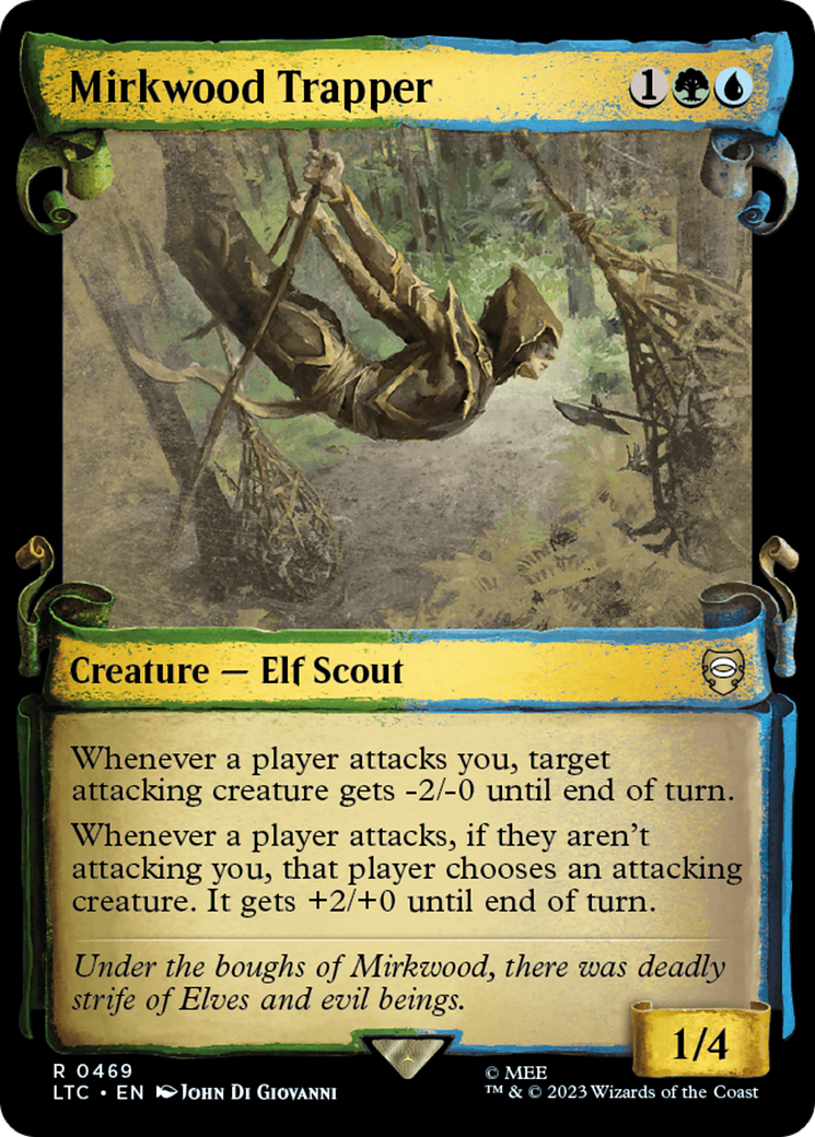 Mirkwood Trapper (Showcase Scrolls) (Showcase) (469) Foil - Tales of Middle-earth Commander