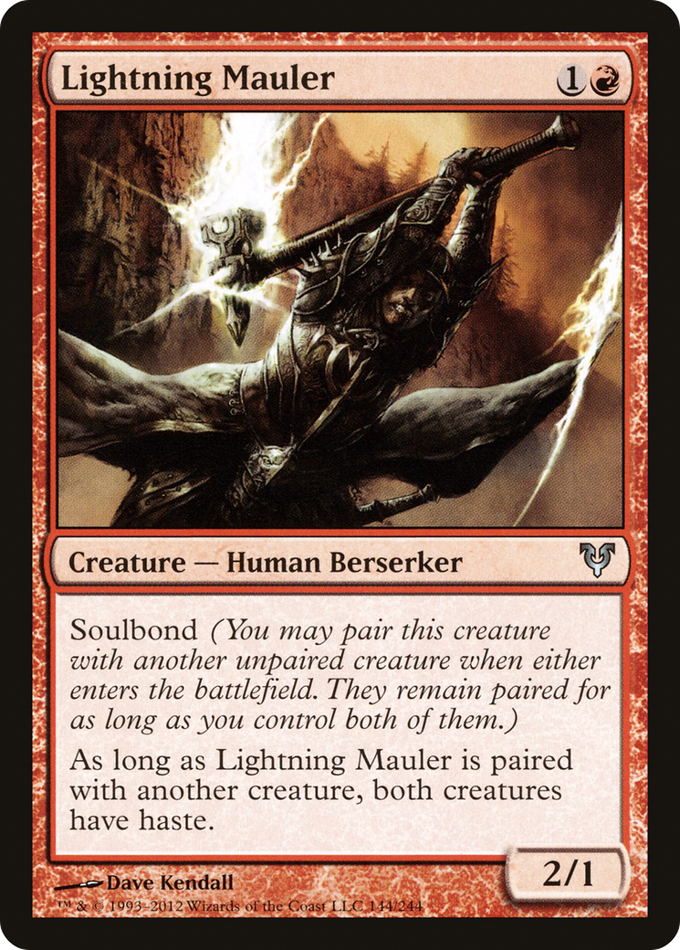 Lightning Mauler (144) Foil - Avacyn Restored