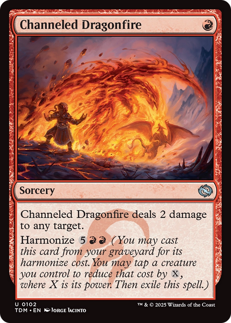 Channeled Dragonfire (102) - Tarkir: Dragonstorm