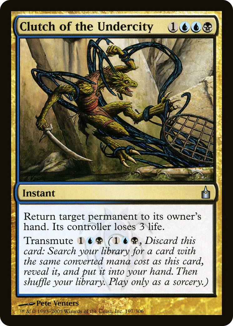 Clutch of the Undercity (197) Foil - Ravnica: City of Guilds
