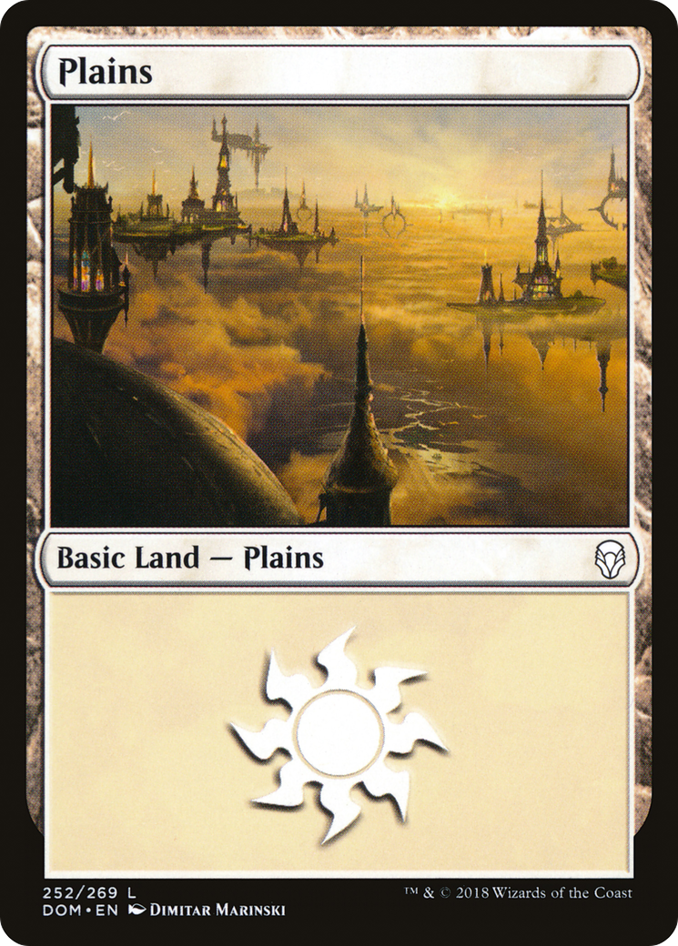 Plains (252) Foil - Dominaria