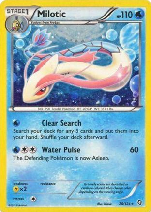 Milotic - 28/124 (Cosmos Holo) (28) Holofoil - Blister Exclusives