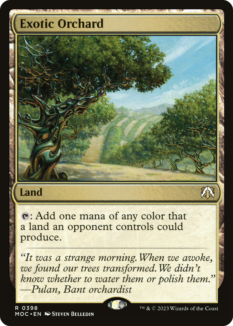 Exotic Orchard (398) - March of the Machine Commander