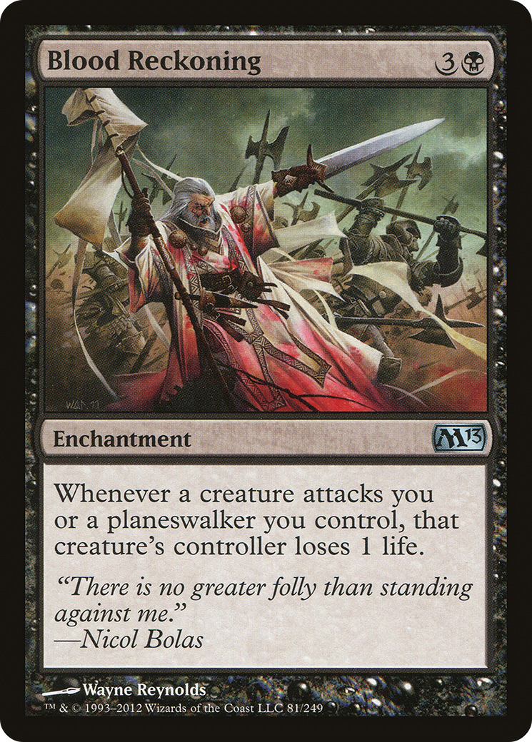 Blood Reckoning (081) Foil - Magic 2013