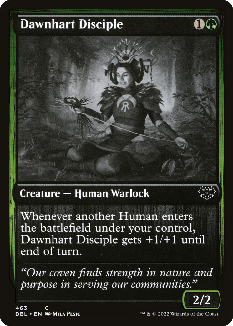 Dawnhart Disciple (463) Foil - Innistrad: Double Feature