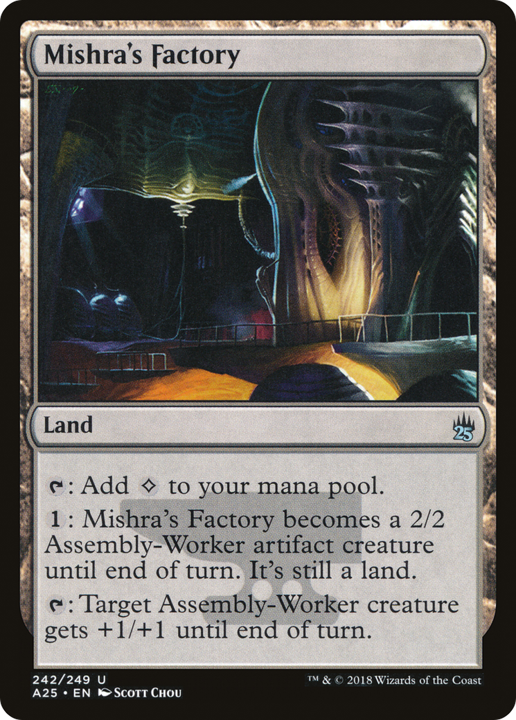 Mishra's Factory (242) Foil - Masters 25