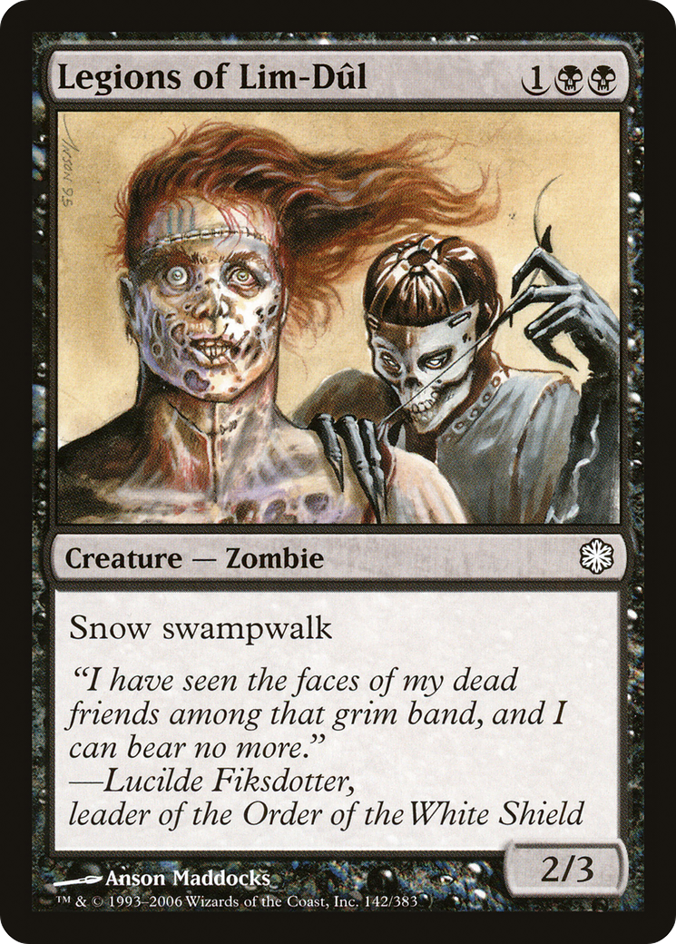 Legions of Lim-Dul (142) - Coldsnap Theme Decks