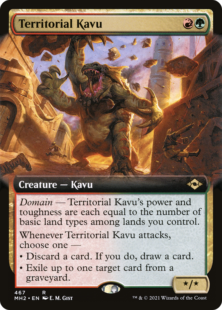 Territorial Kavu (Extended Art) (467) - Modern Horizons 2