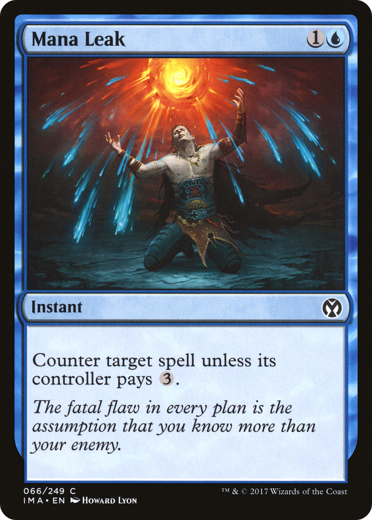 Mana Leak (066) Foil - Iconic Masters