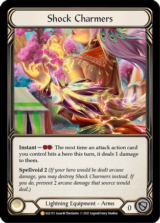 Shock Charmers (ELE173) (1st Edition) Cold Foil - Tales of Aria