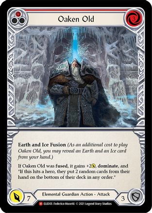 Oaken Old (ELE005) (1st Edition) Rainbow Foil - Tales of Aria