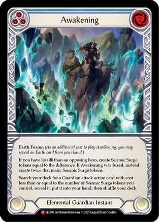 Awakening (ELE006) (Unlimited Edition) Rainbow Foil - Tales of Aria