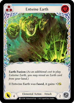 Entwine Earth (Blue) (ELE096) (1st Edition) - Tales of Aria