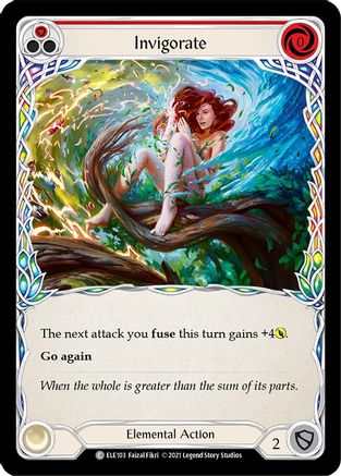 Invigorate (Red) (ELE103) (1st Edition) - Tales of Aria