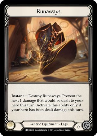 Runaways (ELE236) (1st Edition) Cold Foil - Tales of Aria