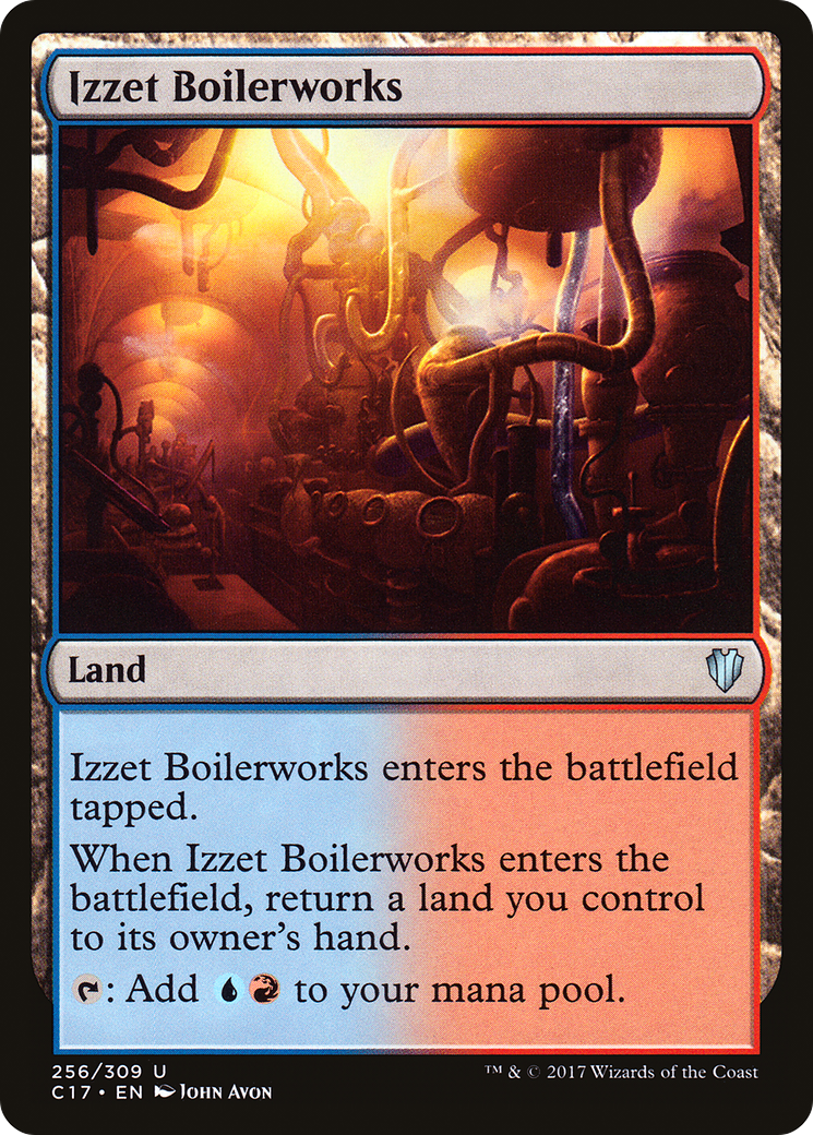 Izzet Boilerworks (256) - Commander 2017