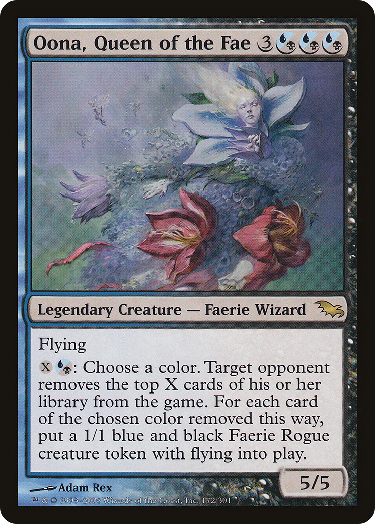 Oona, Queen of the Fae (172) Foil - Shadowmoor