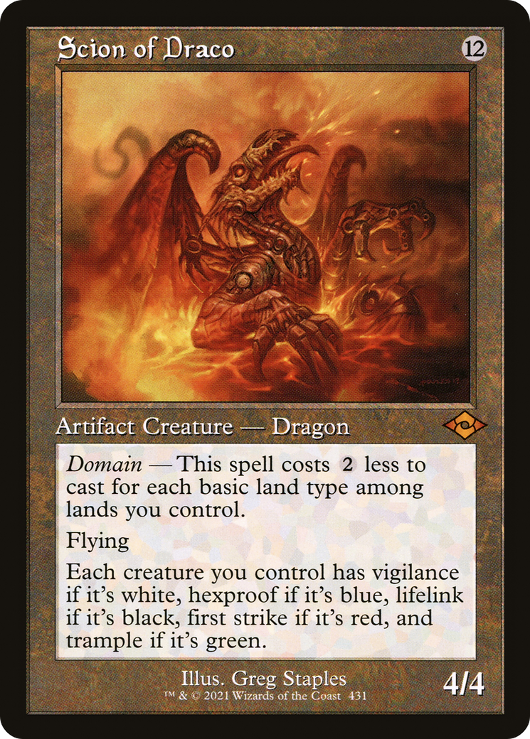 Scion of Draco (Retro) (431) - Modern Horizons 2